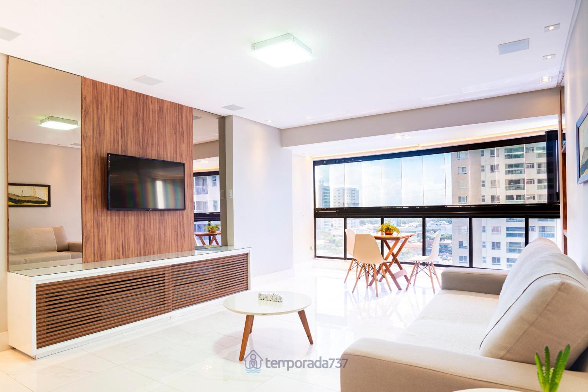 Elegante Apartamento Com Vista Mar Em Atalaia Аракажу Екстер'єр фото