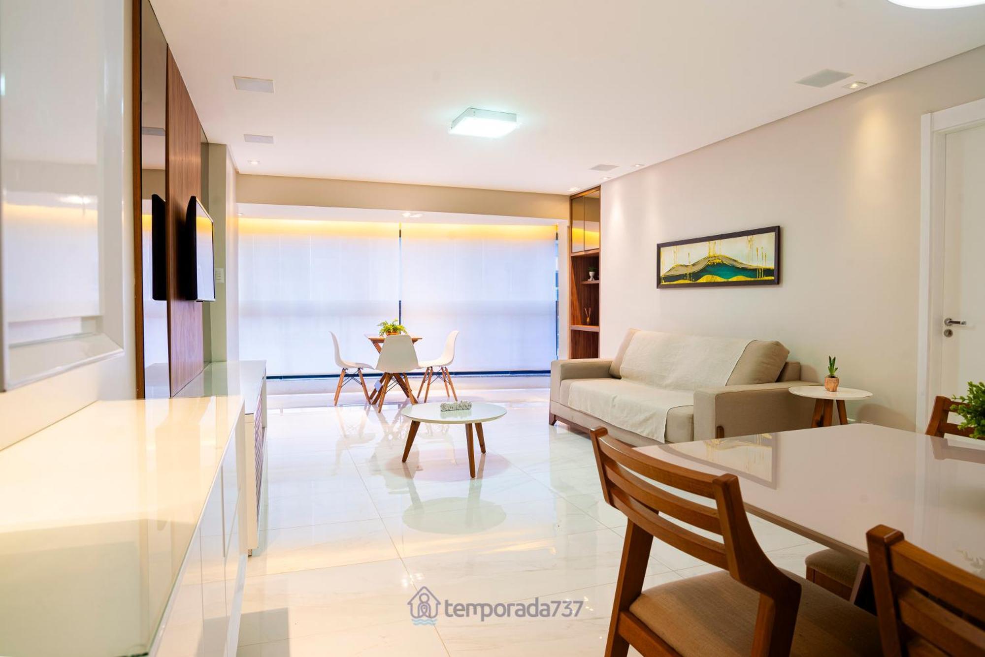 Elegante Apartamento Com Vista Mar Em Atalaia Аракажу Екстер'єр фото